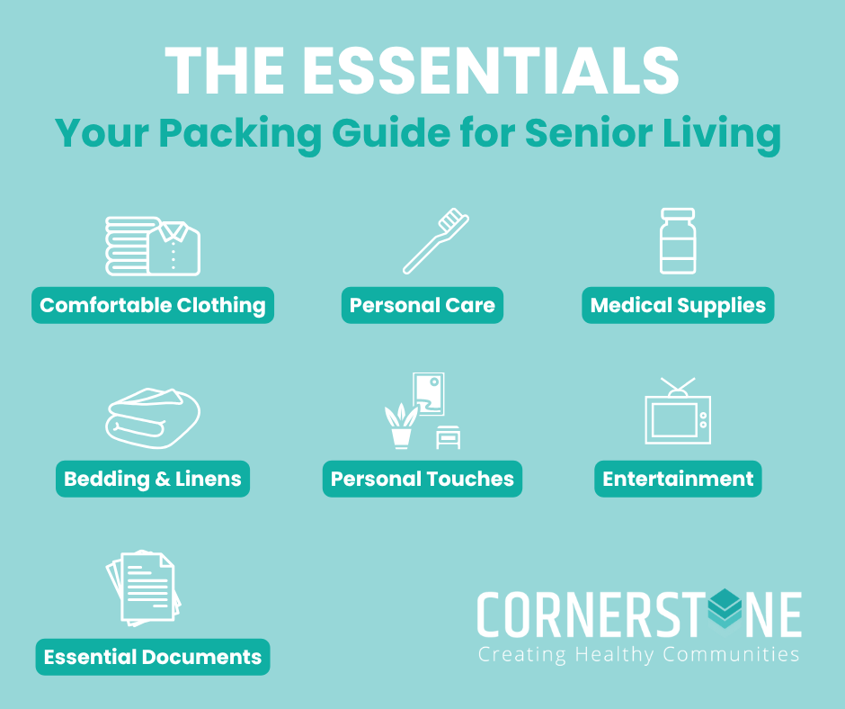 social media (3) Your essential guide to packing for senior living.